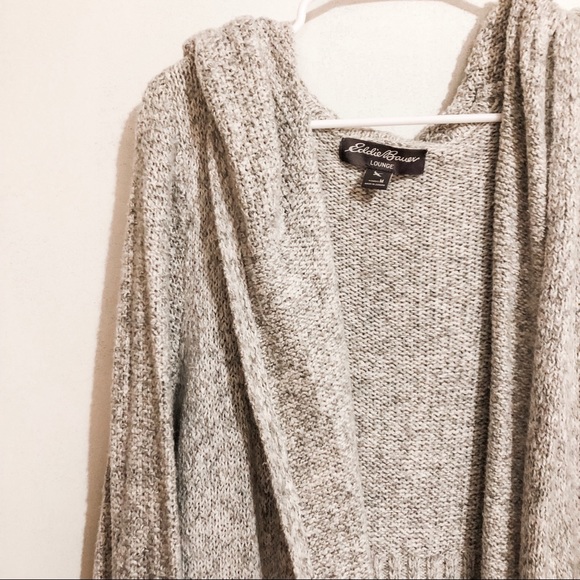 Eddie Bauer Hooded Sleep Cardigan 
